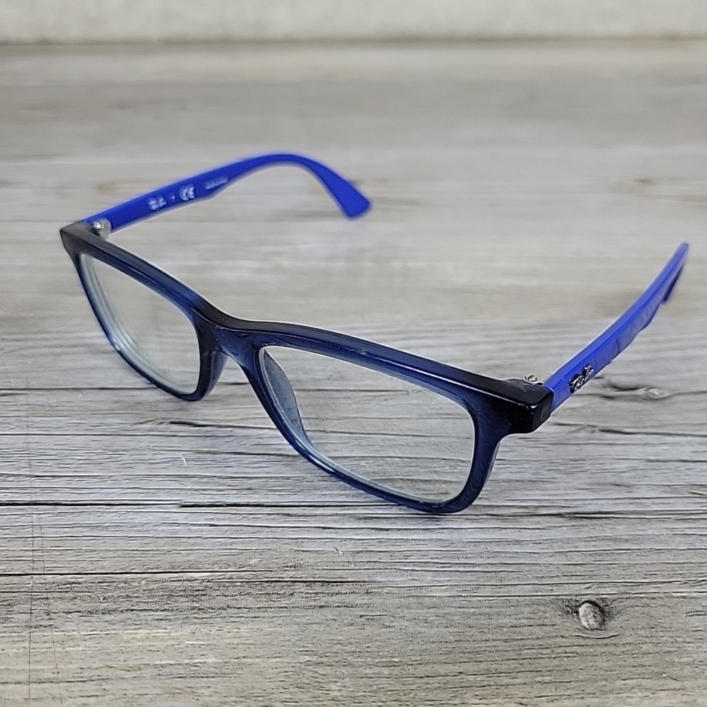 RAY‎ BAN RB1562 3686 KIDS 48-16-125 BLUE EYEGLASSES FRAME PLASTIC